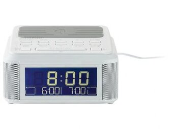 Rádiový budík s Bluetooth® SURQ 4 A2 s nabíjecí stanicí Qi®