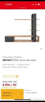 Nova obývací stěna originál zabalená - 1