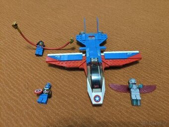 LEGO Marvel 76076 Honička ve stíhačce - Kapitán Amerika