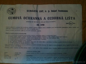 ochranná a ozdobná lišta - 1
