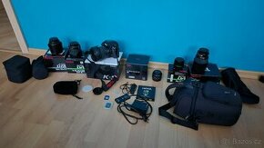 Digitální zrcadlovka Pentax K5 + objektivy + příslušenství - 1
