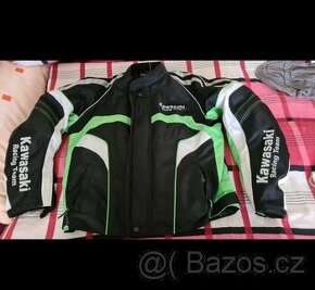 Prodám moto bundu Kawasaki 4xl - 1