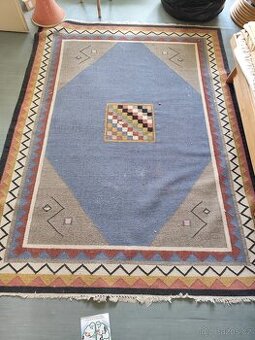 Retro koberec Kelim 225 cm x 175 cm
