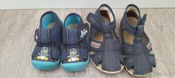 Letni boty detske 20 Bata a 23 Ciciban