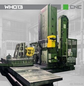 Vodorovná vyvrtávačka křížová - WHQ 13 CNC, 2005
