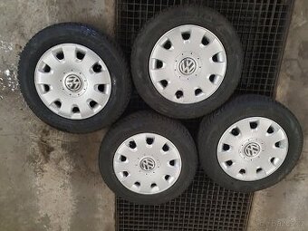 Zimní kompletní kola 5x112 r15 pneu 195/65 r15