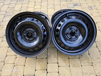 Plechové disky 5x100 15" Škoda, VW