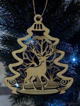 Vánoční dekorace - 3D dekorace