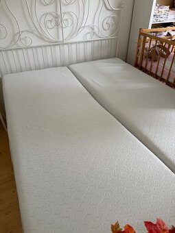 2 matrace s paměťovou pěnou