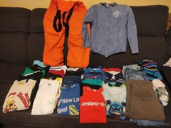 Balík chlapeckého oblečení vel. 140 - 158