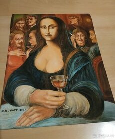 Karel Gott - kopie obrazů