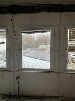 Okna + rám za demontáž