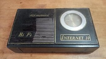 Historické sběratelské radio All Transistor Internet 10 Hi F