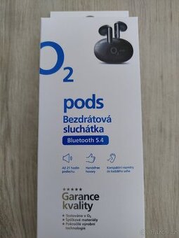 Bezdrátová sluchátka O2 pods