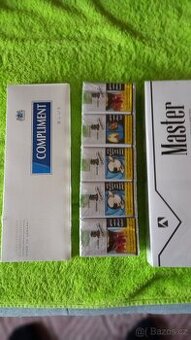 prodám kartony cigaret za 900.kc/ks