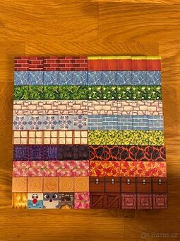 Magnetické kostky typu Minecraft – 100 ks