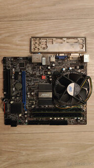 MSI G41M-P25 (MS-7592) + Procesor Intel C2Q Q9400 + 4GB DDR3