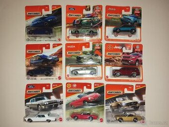 Matchbox kovové autíčko různé druhy 1