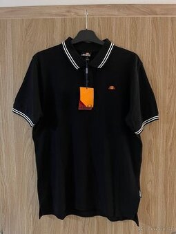 Nové Ellesse pánské polo tričko, černé vel. M
