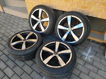 Alukola 5x108 R17 včetně pneu 205/50 R17 6 mm