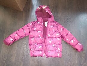 Krásná zimní bunda Dopodopo velikost 128 NOVÁ