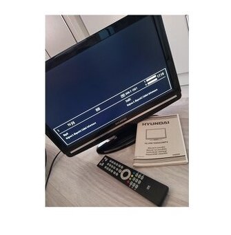 LCD TV Hyundai 19" (48 cm) s ovladačem a návodem