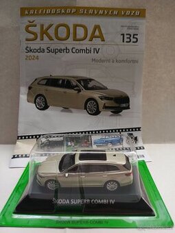 Model 1:43 Škoda Superb combi iV, Deagostini