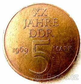 162242382.. 5 Marek 1969 DDR
