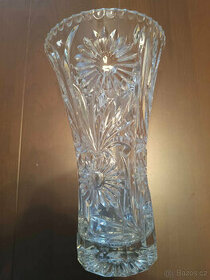 váza z liatinového skla a krištálové - 1