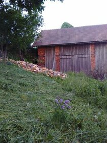 Zděná stodola,nejlépe výměna za pozemky v okolí