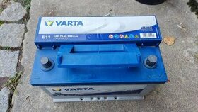 Prodám  baterii Varta Blue Dynamic 74Ah 680A