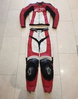 Alpinestars Octane-Dámská(Dětská) kožená moto kombinéza