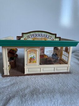 sylvanian families supermarket set