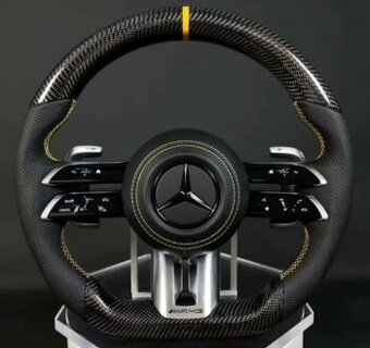 Mercedes volant – CARBON FIBER / sportovní design