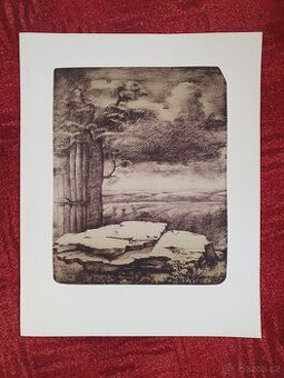 Litografie č11 - 1