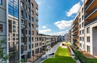 Pronájem moderního 1+kk v projektu Neugraf, 33 m2 – Smíchov,