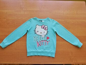 Mikina / mikča zn. H&M "Hello Kitty" v. 122-128 - TOP STAV