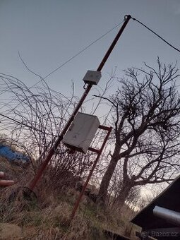Stavební rozvaděč / stavební sloup / kabel 30m+