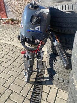 Motor Yamaha 4Hp - 1