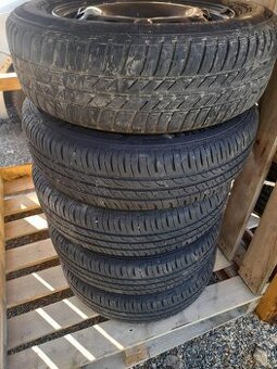 Použitá sada kol 165/70 R 14 81 T or 57 - letní (5ks)
