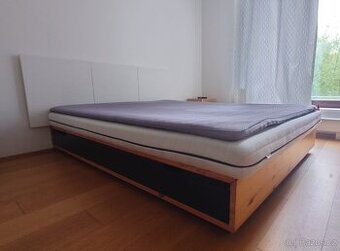 IKEA MANDAL postel + komoda + čelo + matrace