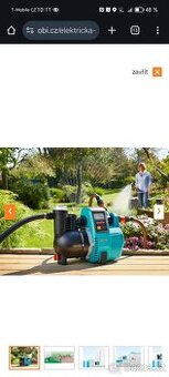 Prodám automatickou domácí vodárnu Gardena