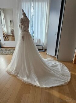Krásné nové princeznovské svatební šaty -m/l 40/42