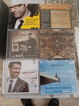 CD nosiče s hudbou