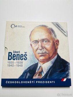 Stříbrná medaile Českoslovenští prezidenti - Edvard Beneš