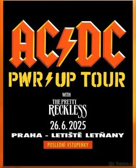 AC/DC - Stání u pódia SLEVA