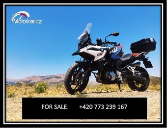 BMW F 750 GS + nové pneumatiky