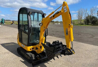 PÁSOVÝ minibagr 19HP|1227MTH|1,6t++3x lžíce(JCB 8016)