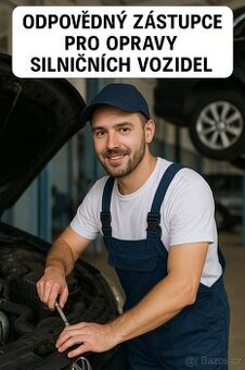 Odpovědný zástupce - opravy silničních vozidel