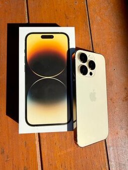 Iphone 14 Pro zlatý